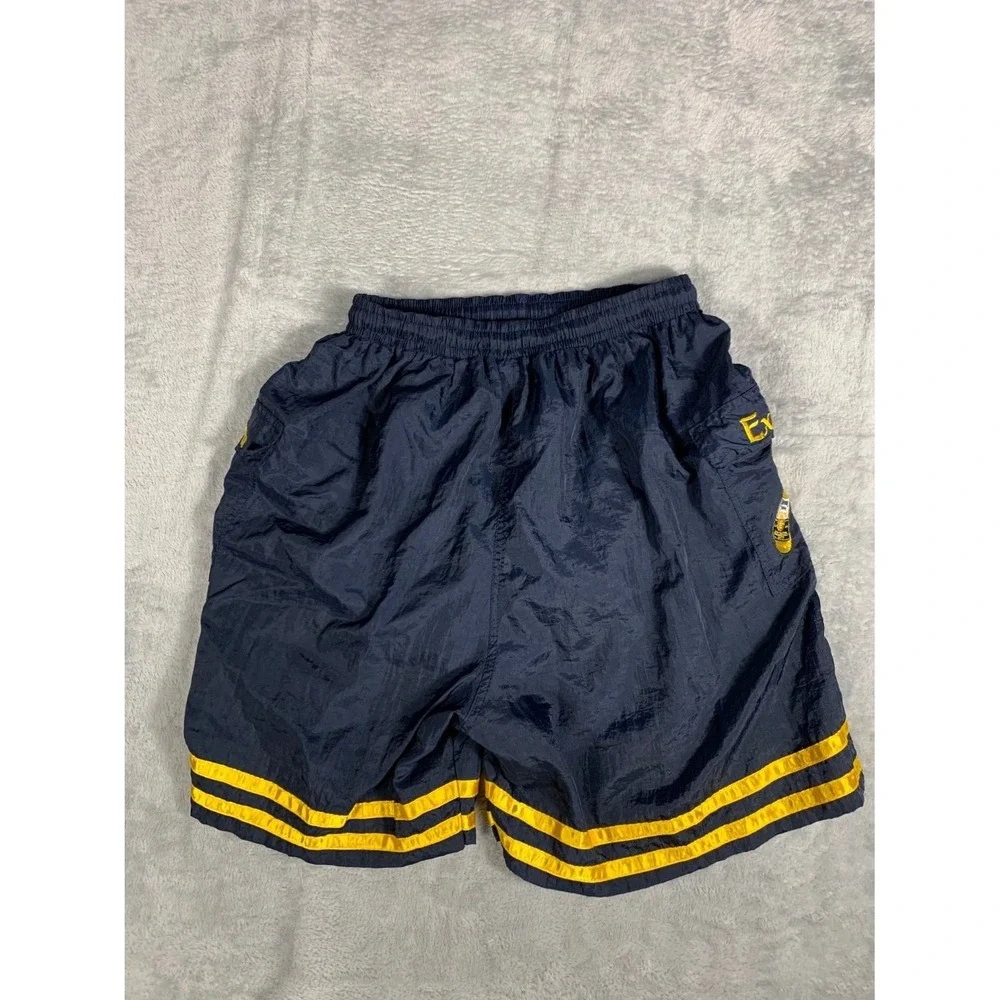 Corona Extra Beer Bottle Graphic Mens M Blue Swim Bottom